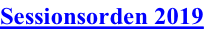 Sessionsorden 2019